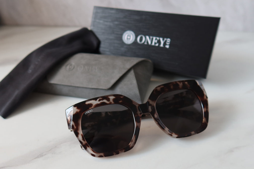 Jolie - Leopard Oversized Sunglasses